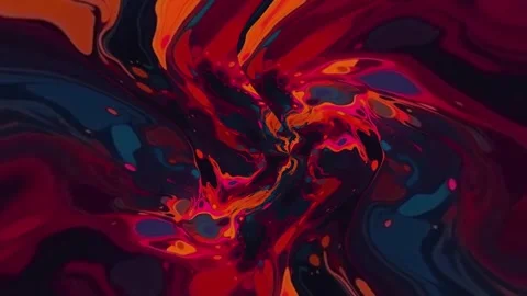 Abstract Swirling Colors Stock Footage 284408378