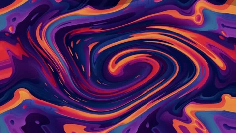 Abstract Swirling Colors Stock Footage 284408488