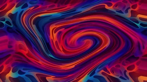 Abstract Swirling Colors Stock Footage 284408539