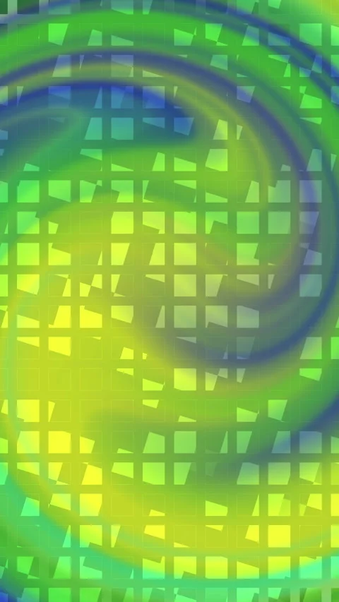 Abstract Swirling Gradient Background with Geometric Overlay Stock Footage 339709628