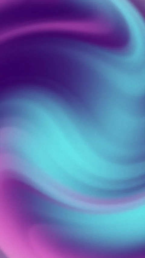 Abstract Swirling Gradient Background with Purple Pink and Teal Colors Video stock 339710168