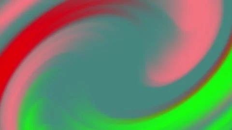 Abstract swirling gradient of green red and blue against a cloud background. Stock Footage 303450888