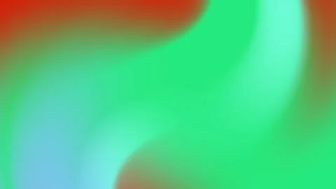 Abstract swirling gradient of red, green, and blue is perfect for background Stock Footage 311492022