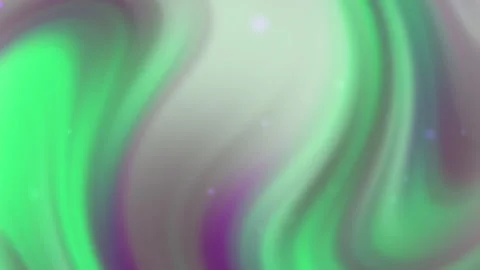 Abstract Swirling Green Purple Gradient with Bokeh Particles Video stock 339697560