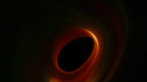 Abstract swirling light effect on black background. Stock Footage 340471014