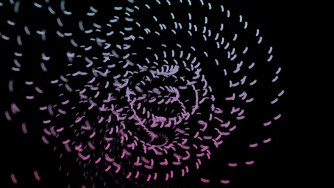 Abstract Swirling Lights Animation Background Video stock 287412468