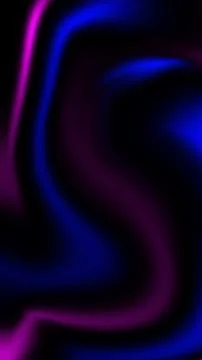 Abstract Swirling Liquid Background with Vibrant Neon Purple and Blue Gradient Stock Illustration