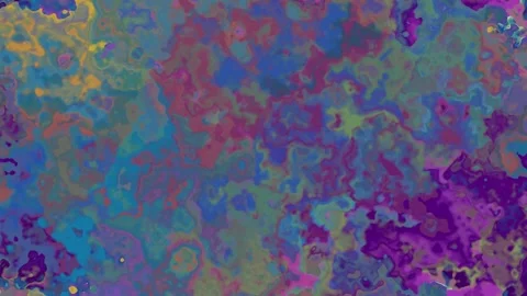 Abstract swirling liquid texture animation, vibrant colorful hues, loopable Stock Footage 330864440