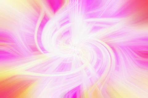 Abstract swirling motion background with vibrant pink and white light stream Stock Illustration