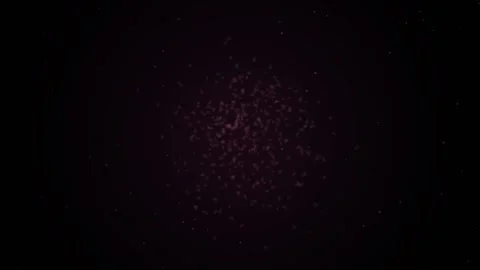 Abstract Swirling Nebula Cosmic Dust Cloud with Stars - Dark Space Background Stock Footage 346660705