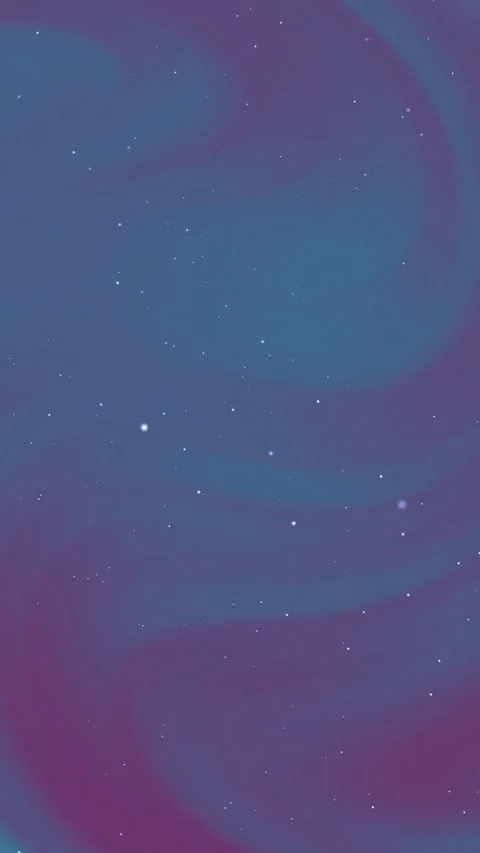 Abstract Swirling Nebula Gradient Background with Tiny Stars Animation Video stock 340650293