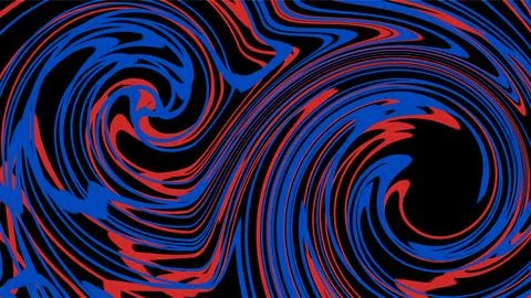 Abstract Swirling Pattern with Blue and Red Colors. 스톡 일러스트