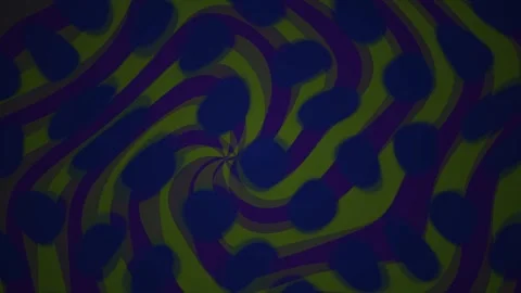 Abstract Swirling Pattern of Blue Green and Purple Colors. Stock Footage 334514422
