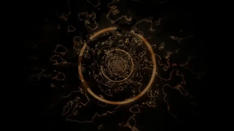Abstract swirling patterns with dark background and light Stock Footage 339867926