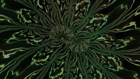 Abstract swirling patterns with vibrant lines and colors Stock Footage 339962376