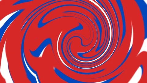 Abstract Swirling Red Blue White Liquid Paint Background Loop. Stock Footage 339920883