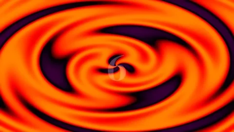 Abstract swirling smoke vortex background with fluid gradient colors Stock Footage 342095030