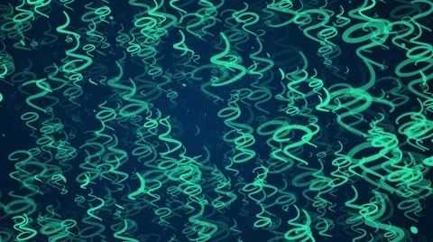 Abstract Swirling Strokes Loop Stock Footage 50967985