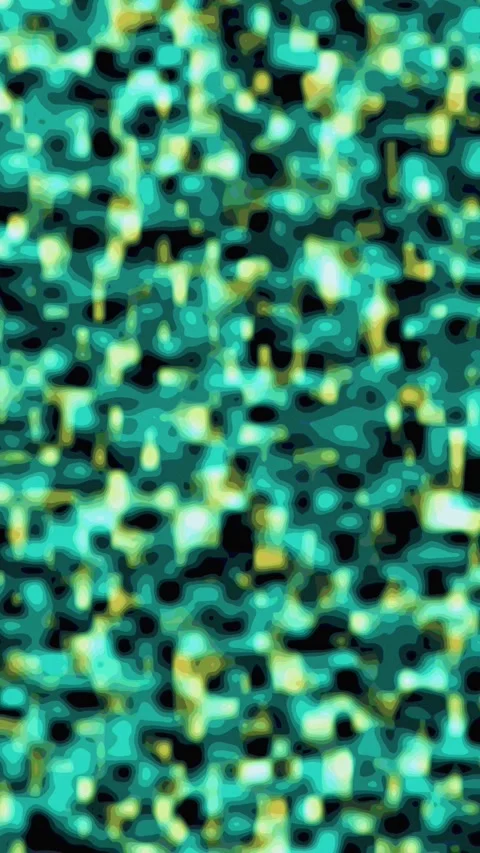 Abstract swirling turquoise pattern. 2d animation Video stock 346040176