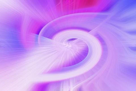 Abstract swirling vortex background with vibrant purple and blue light Stock Illustration