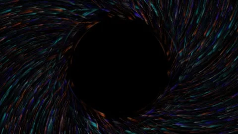 Abstract swirling vortex with dynamic colorful motion effects Stock Footage 330514312