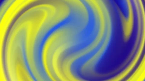 Abstract Swirling Yellow Blue Gradient Motion Background Stock-Footage 339699365