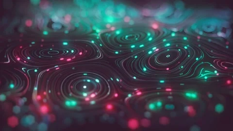 Abstract Swirls Digital Background Stock Footage 331949432