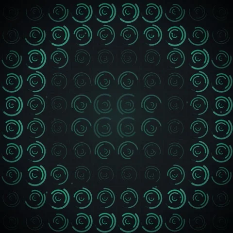 Abstract Swirls Pattern Animation: Digital Art, Futuristic Technology Backg.. Stock Footage 347809946