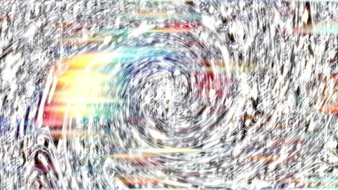 Abstract swirls pulse with chaotic digital energy Video stock 330738587