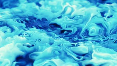Abstract Swirly Background Aqua Blue Stock Photos