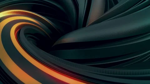 Abstract swirly colourful background loop animation Stock Footage 188318577