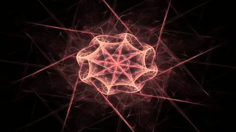 Abstract swirly texture motion background seamless looping fractal Stock Footage 61430114