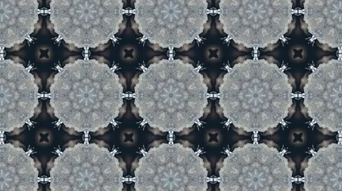 Abstract swirly texture motion background seamless looping fractal Video stock 66724868