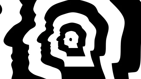 Abstract symbol, Boris Johnson left profile. Stock Footage 112945712