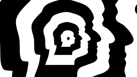 Abstract symbol, Boris Johnson right profile. Video stock 112945714