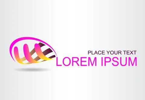 Abstract symbol. Stock Illustration