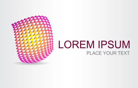 Abstract symbol. Stock Illustration