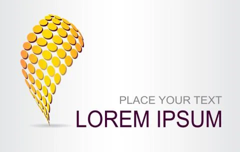 Abstract symbol. Stock Illustration