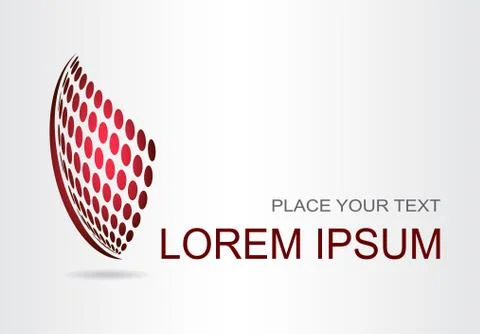 Abstract symbol. Illustrazione stock