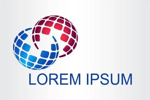 Abstract symbol. Illustrazione stock