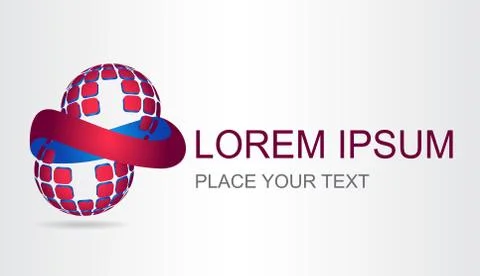 Abstract symbol. Stock Illustration