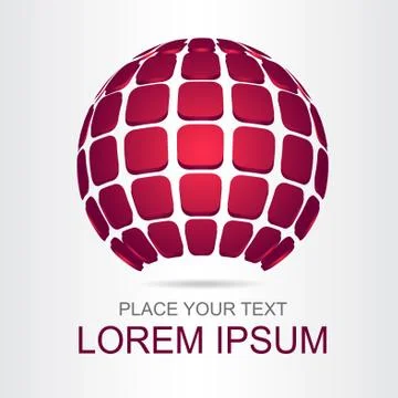 Abstract symbol. Illustrazione stock