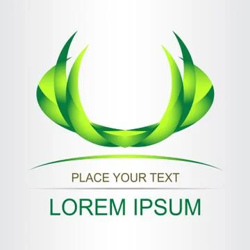 Abstract symbol. Illustrazione stock