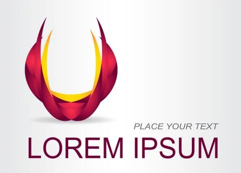 Abstract symbol. Stock Illustration