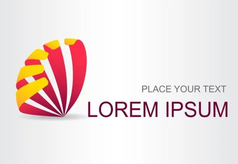 Abstract symbol. Stock Illustration