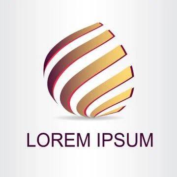 Abstract symbol. Stock Illustration