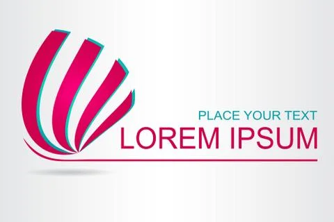 Abstract symbol. Stock Illustration