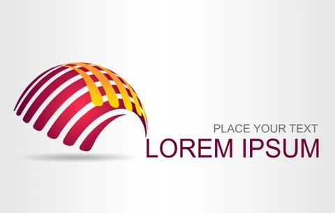 Abstract symbol. Illustrazione stock