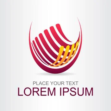 Abstract symbol. Stock Illustration