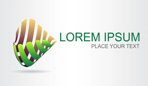 Abstract symbol. Illustrazione stock